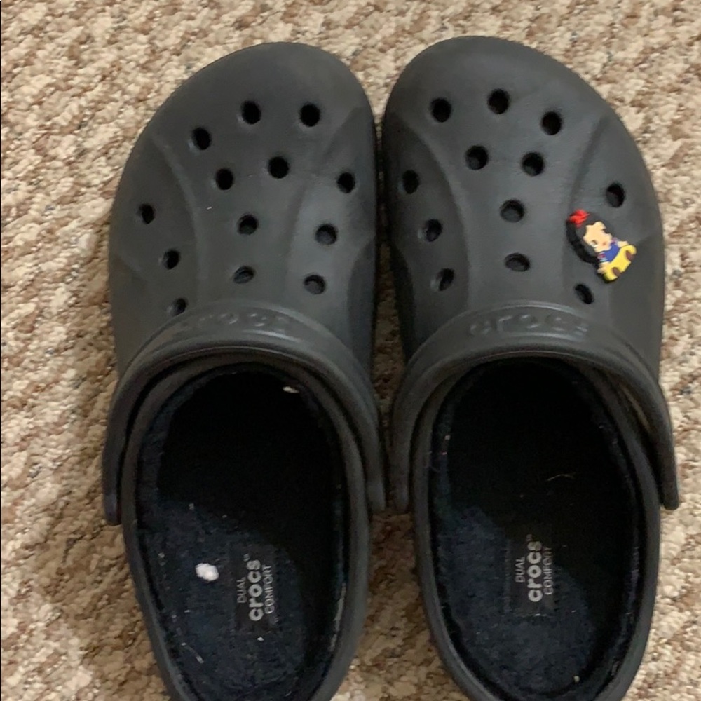Furry crocs